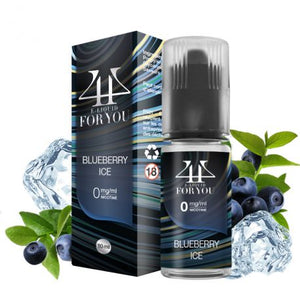 4You E-liquid Blåbær