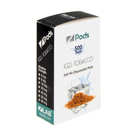 4 STK: ZIIP Pod Iced Tobacco