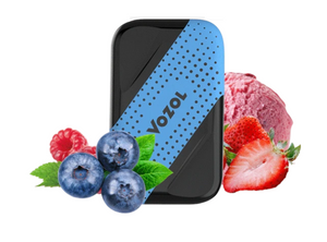 D4: Blue Razz Ice + Strawberry Ice Cream