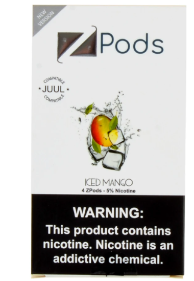 4 STK: ZIIP Pods Iced Mango