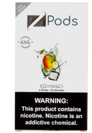 4 STK: ZIIP Pods Iced Mango
