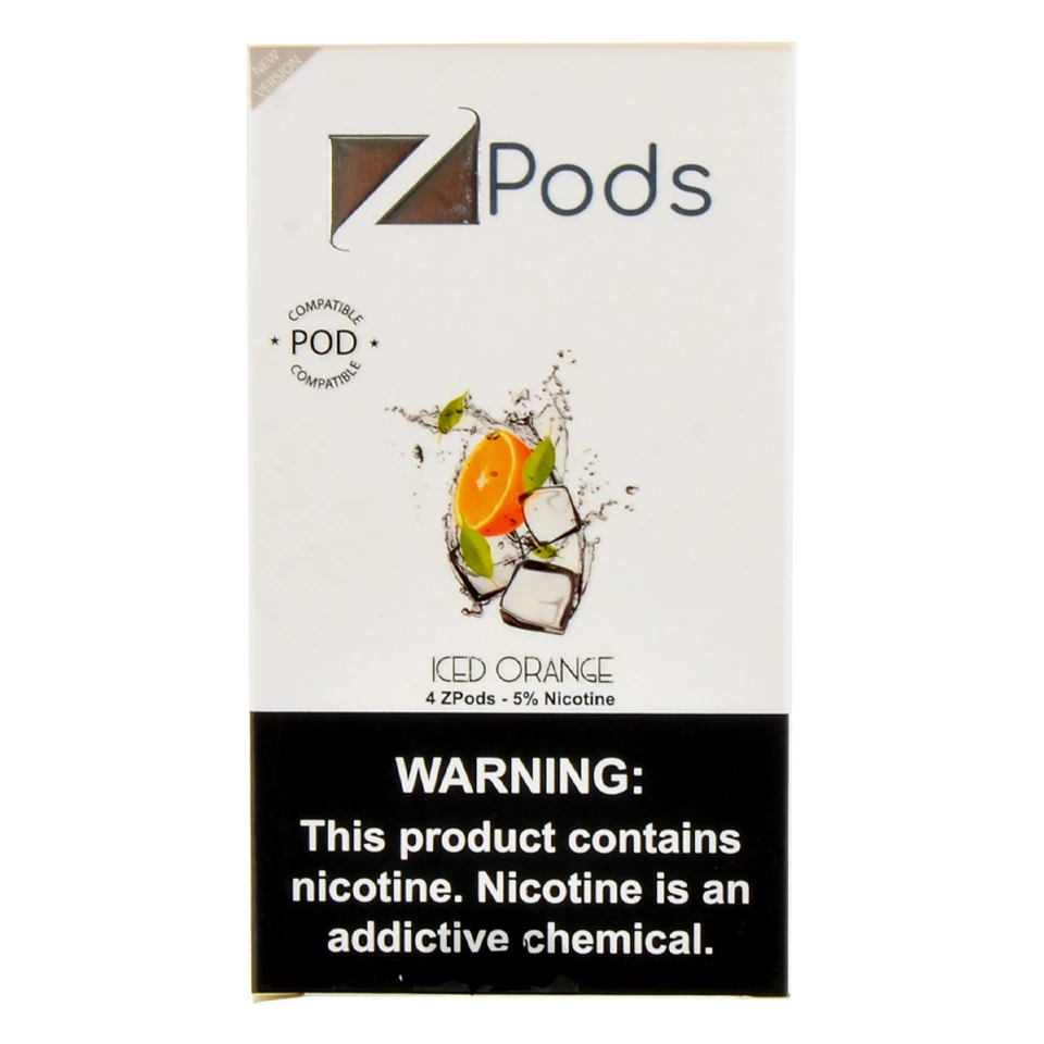 4 STK: ZIIP Pod Iced Orange
