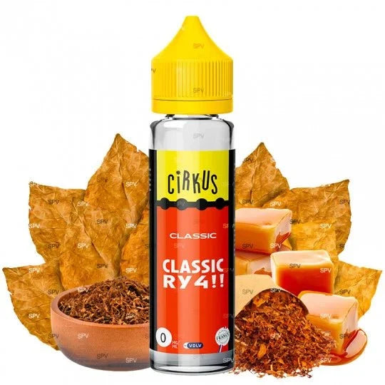 Cirkus Classic E-liquid 50ml | Tobakk med Karamell
