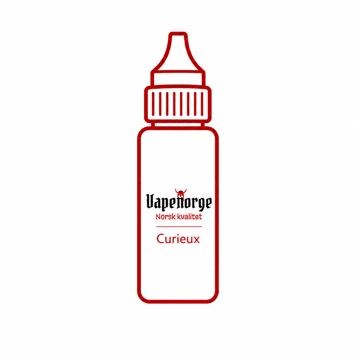 Curieux Galuchat E-liquid 50ml | Tobakk, Kaffe, Kjeks & Hasselnøtt