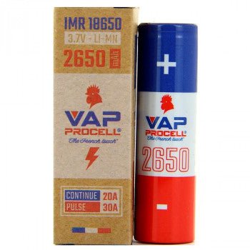 Vap Procell IMR 18650 2650mAh Batteri
