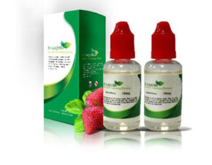 Evæske med jordbærsmak (10ml)