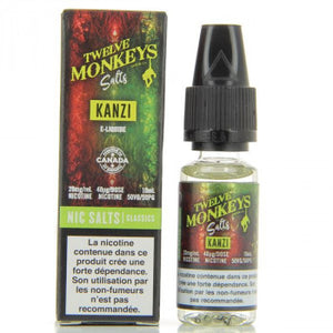 12Monkeys NicSalt  jordbær, vannmelon og kiwi